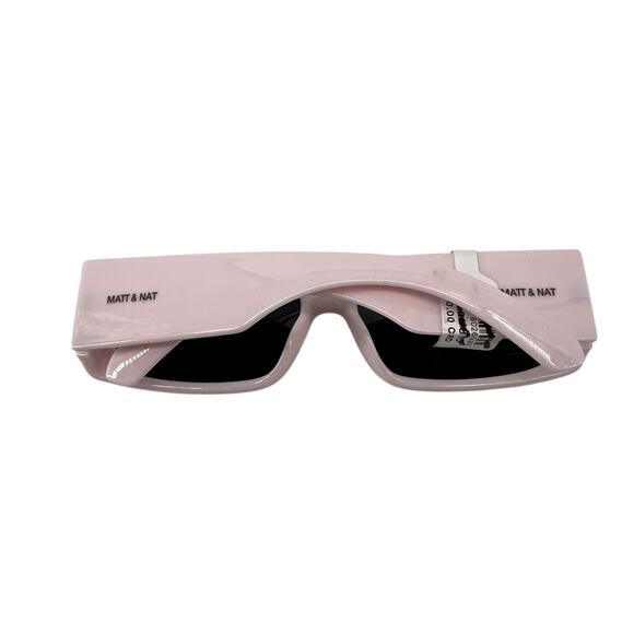 MATT & NAT ANTHROPOLOGIE WOMEN'S SAWAI SQUARE SUNGLASSES LILY PINK NEW - Picture 4 of 5